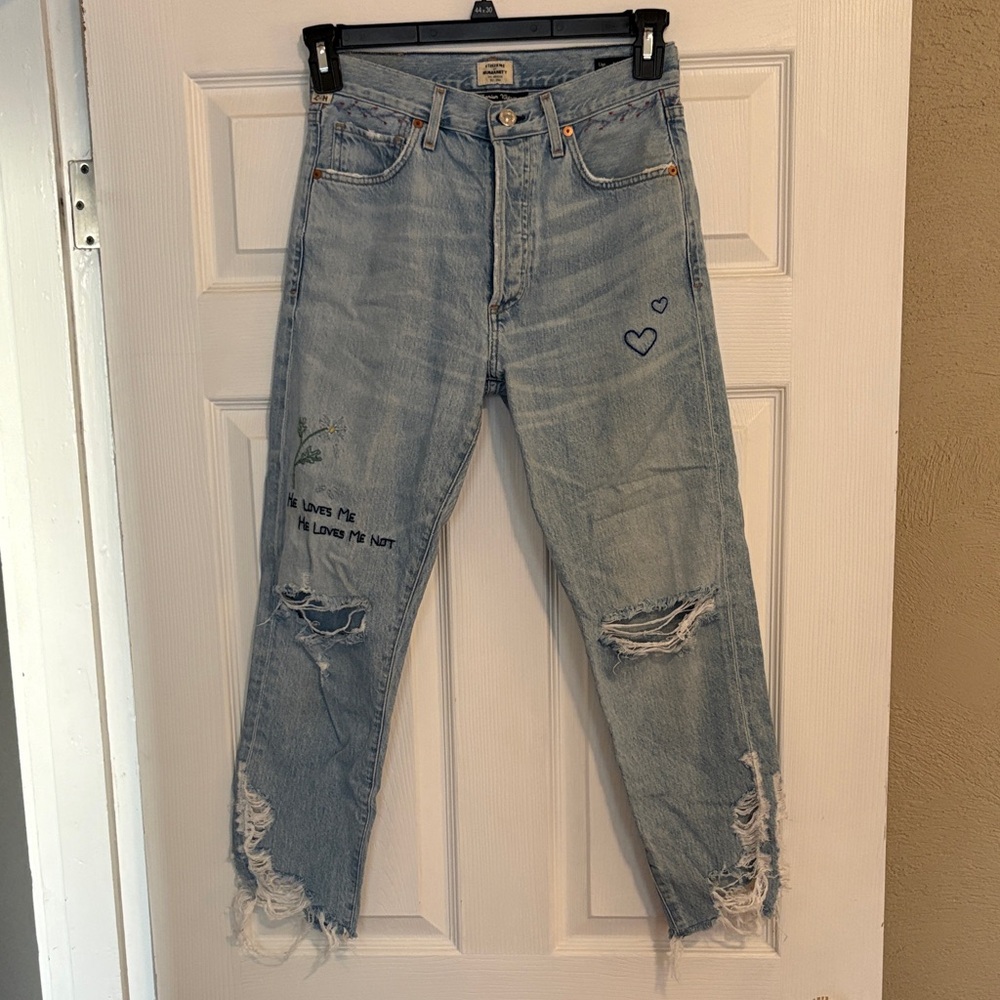 Citizens Of Humanity Light Blue Denim Jeans